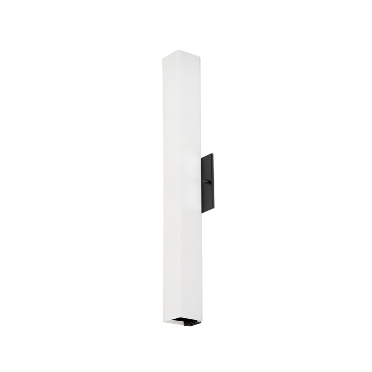 Melville 24" Dimmable LED Wallchiere in Sleek Black