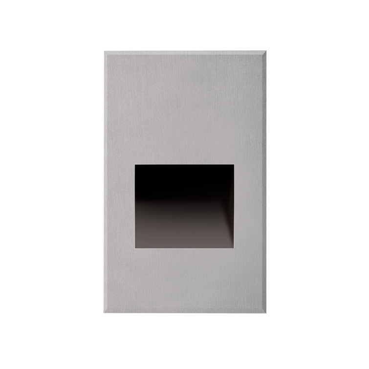 Sonic Integrated LED Stainless Steel Recessed Step Light