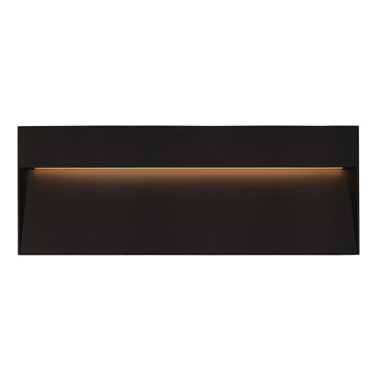 Casa Black Aluminum Dimmable LED Wall Sconce