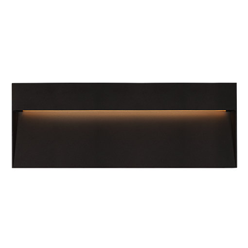 Casa Black Aluminum Dimmable LED Wall Sconce