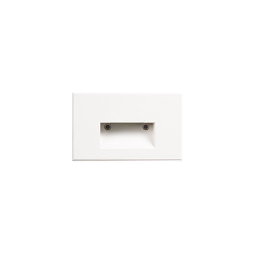 Sonic White Metal Integrated LED Step Light