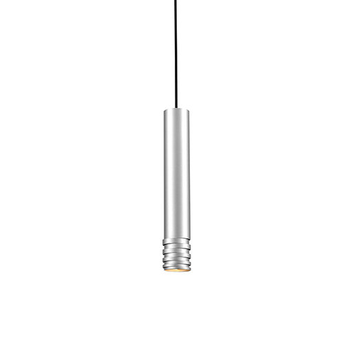 Milca Brushed Nickel 14'' Modern Single Lamp Pendant