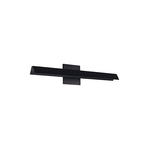 Galleria Sleek Black LED Wall Sconce for Artwork Illumination