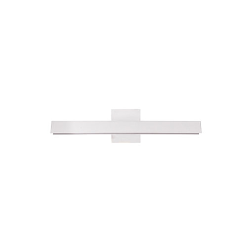White Aluminum 23-Inch Dimmable LED Wall Sconce