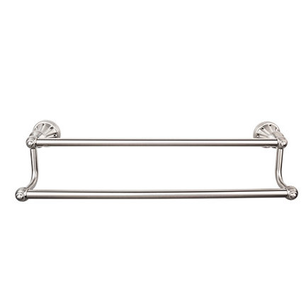 Polished Nickel 32 1/4" Wall Mounted Double Towel Bar