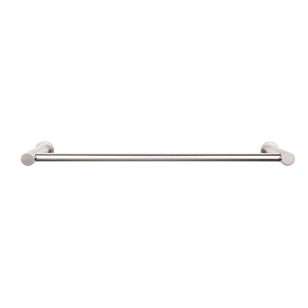 Polished Nickel Modern Wall Mounted Single Towel Bar