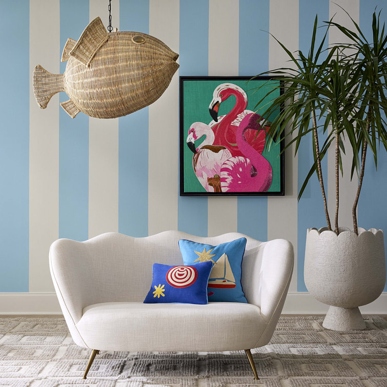 Ripple 56'' Upholstered Loveseat