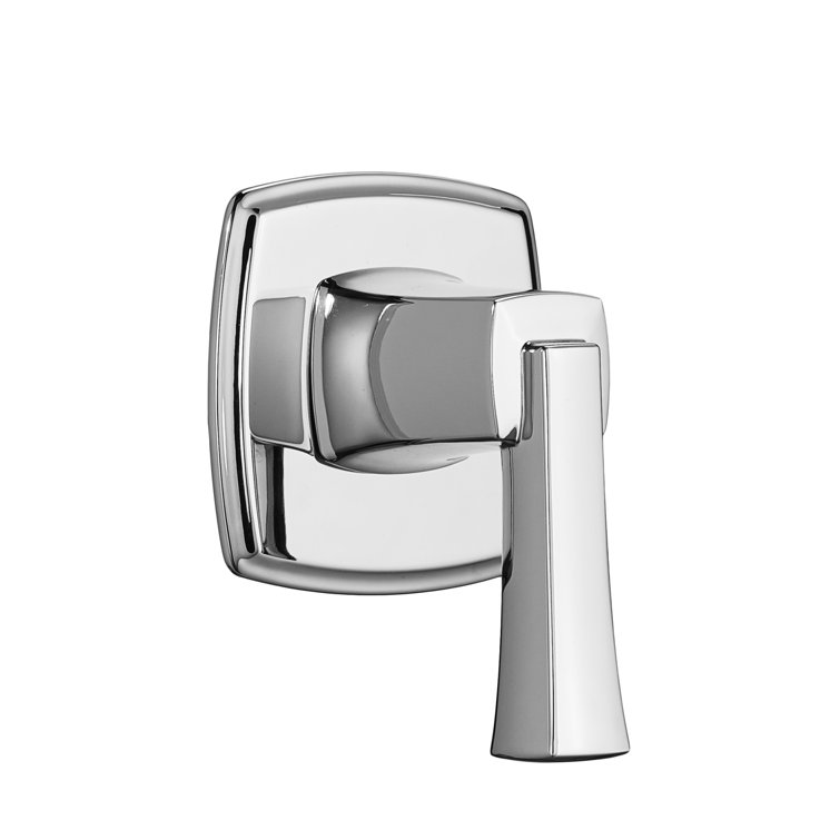 Polished Chrome Wall-Mounted Diverter Valve Lever
