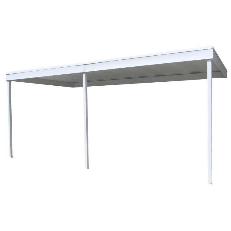 Eggshell 10' x 20' Vinyl-Coated Steel Patio Cover