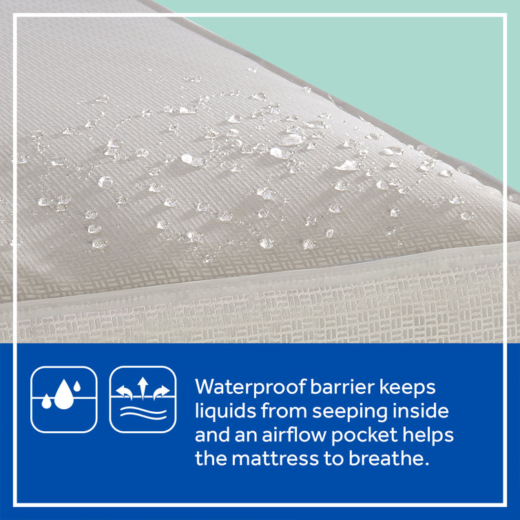 Sealy OptiCool Dual Firm Gel Memory Foam Crib Mattress