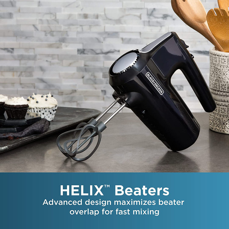 Black+decker 5 Speed Electric Hand Held Mixer - Black