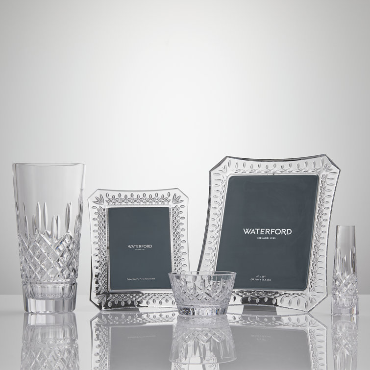 Classic Black Crystal 8" x 10" Leaf Embossed Tabletop Frame