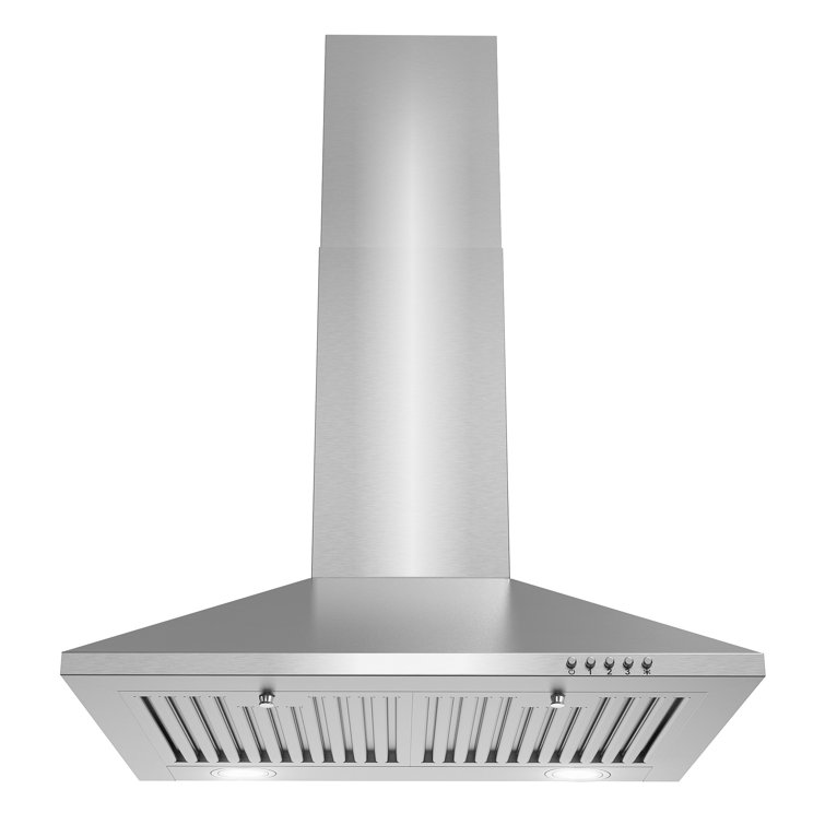 24'' Stainless Steel Convertible Wall Mounted Range Hood