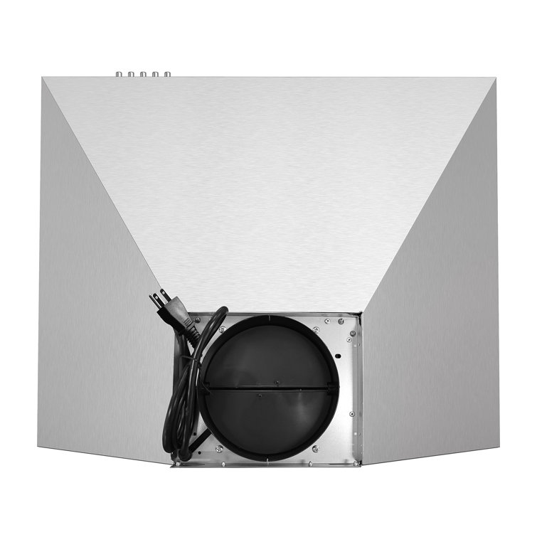 24'' Stainless Steel Convertible Wall Mounted Range Hood
