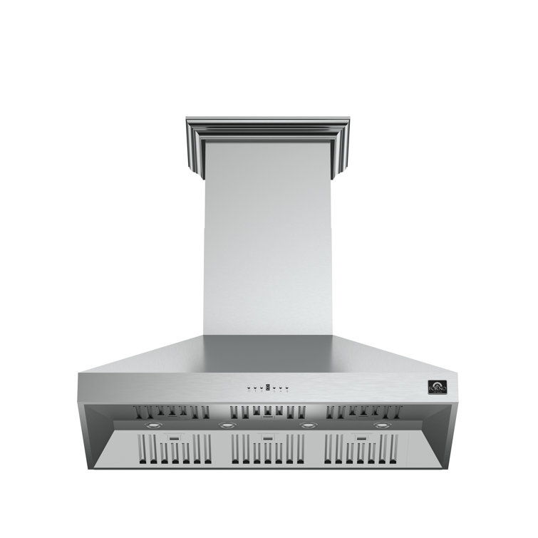 Orvieto 48-Inch Stainless Steel Wall Mounted Range Hood