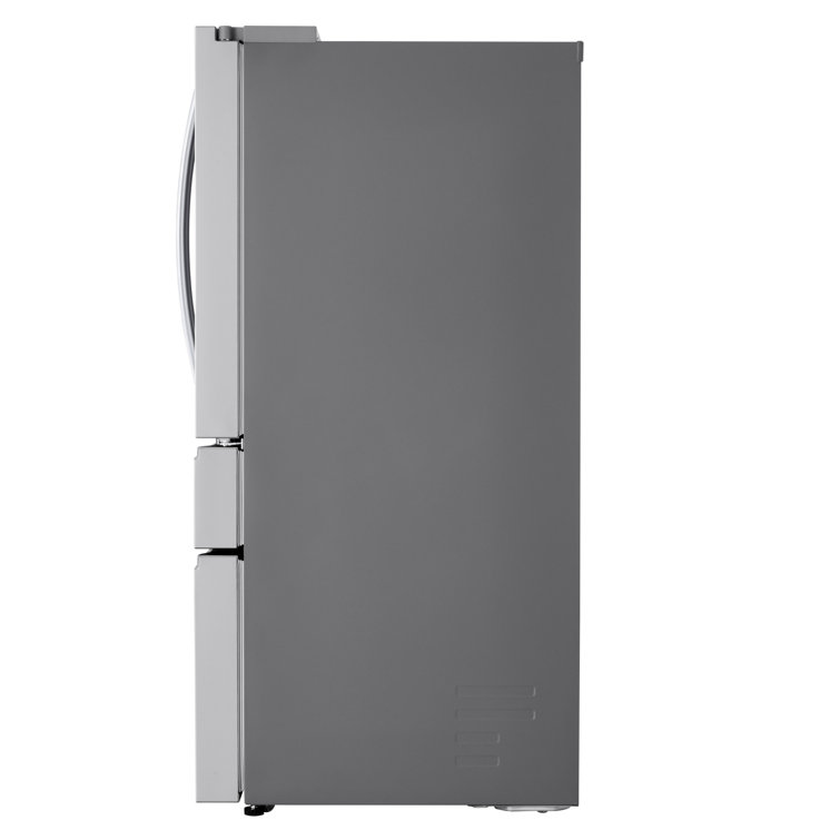 Black Stainless Steel Smart French Door Refrigerator with Ice Maker