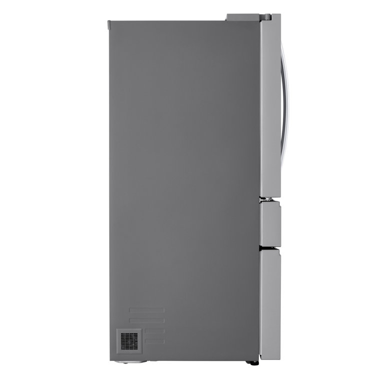 Black Stainless Steel Smart French Door Refrigerator with Ice Maker