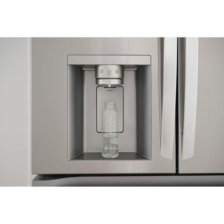 Black Stainless Steel Smart French Door Refrigerator with Ice Maker