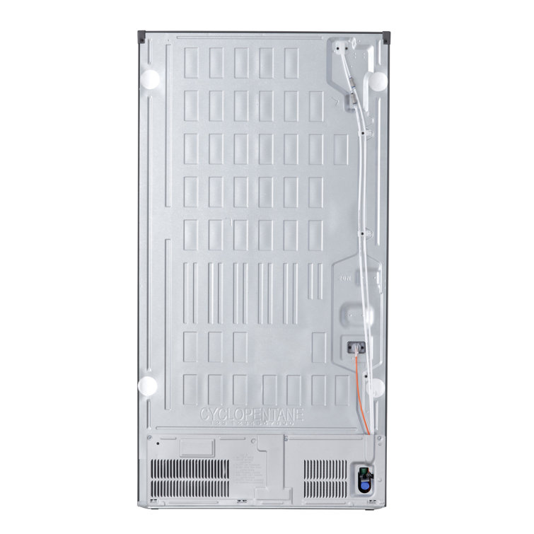 Black Stainless Steel Smart French Door Refrigerator with Ice Maker