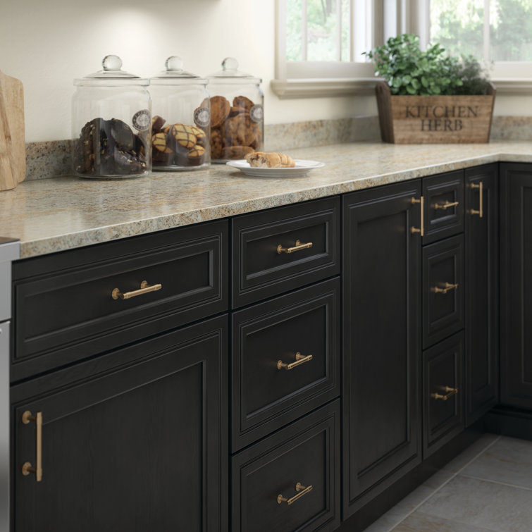 Champagne Bronze 3'' Center to Center Bar Cabinet Pull Set