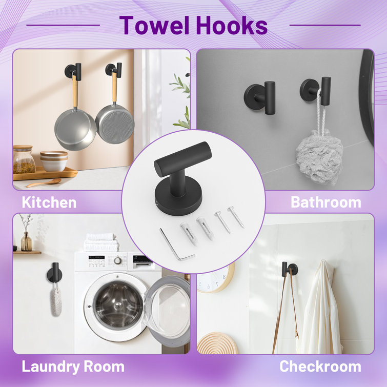 4 - Piece Bathroom Hardware Set