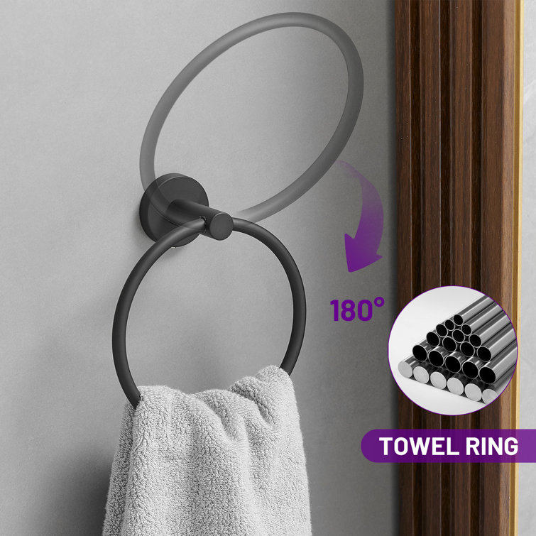 4 - Piece Bathroom Hardware Set