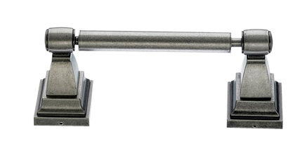 Polished Nickel Transitional Wall Mounted Toilet Paper Holder