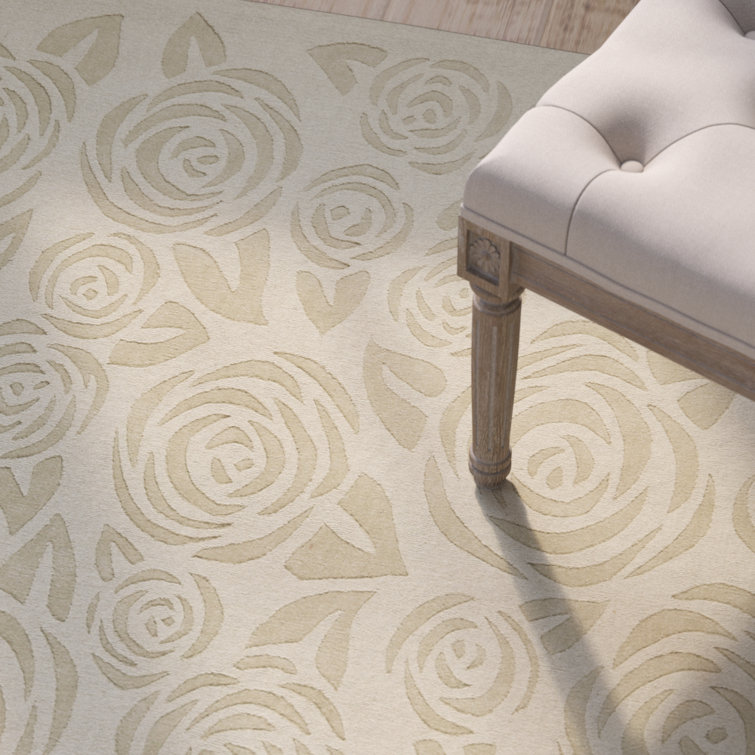 Saguaro Blossom Hand-Tufted Wool Runner Rug, 96" x 27.6"