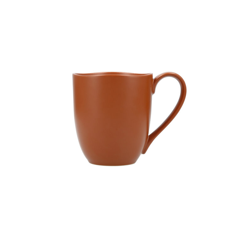 Terracotta Ceramic Microwave Safe Coffee Mug Set
