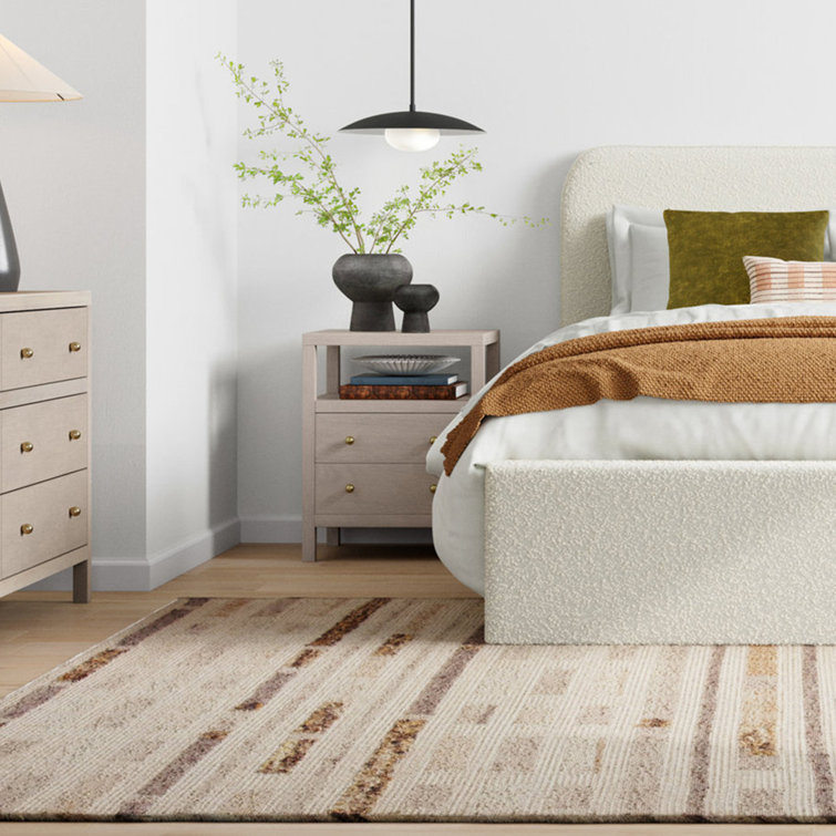 Nora Light Brown Oak 6-Drawer Dresser with Soft Close