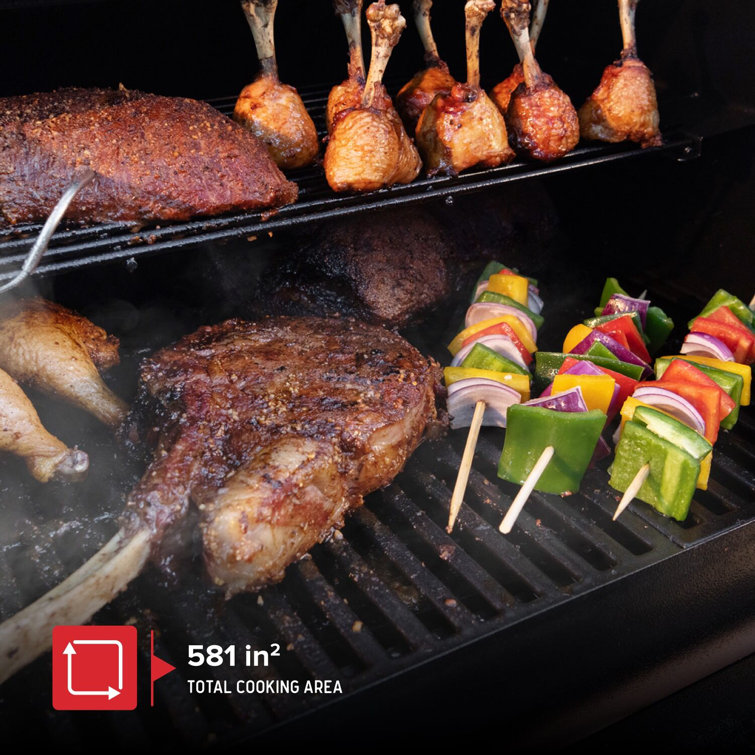 Oakford 20" Black Wi-Fi Wood Pellet Grill