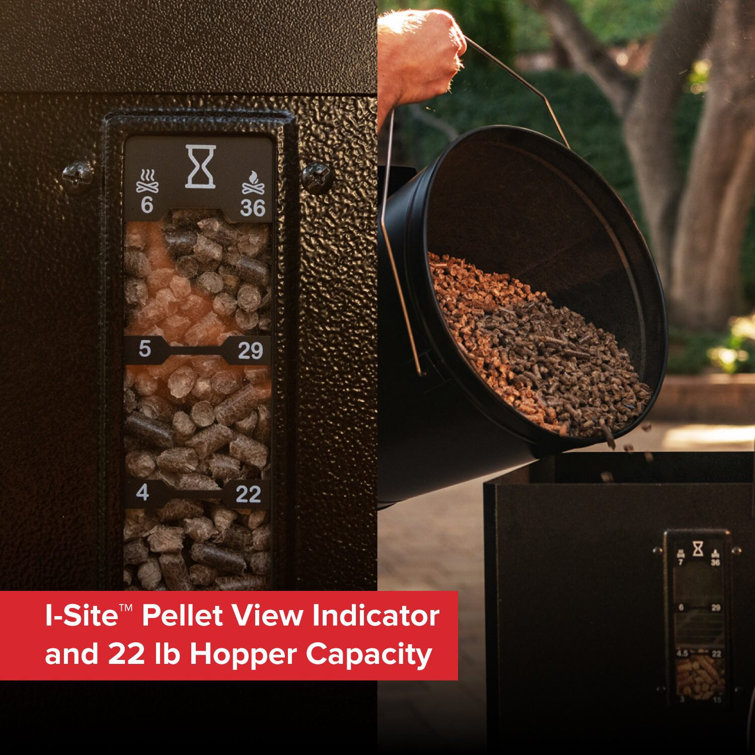 Oakford 20" Black Wi-Fi Wood Pellet Grill