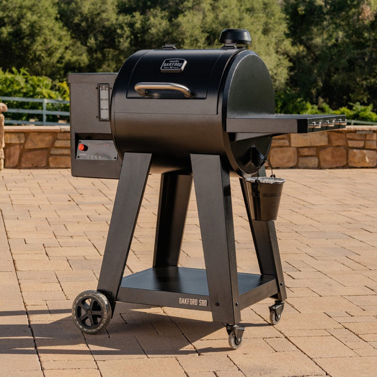 Oakford 20" Black Wi-Fi Wood Pellet Grill