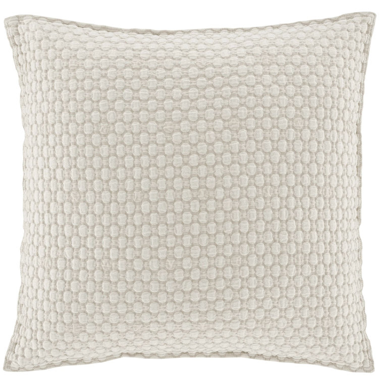 Lodi Sand Cotton Matelasse Euro Sham
