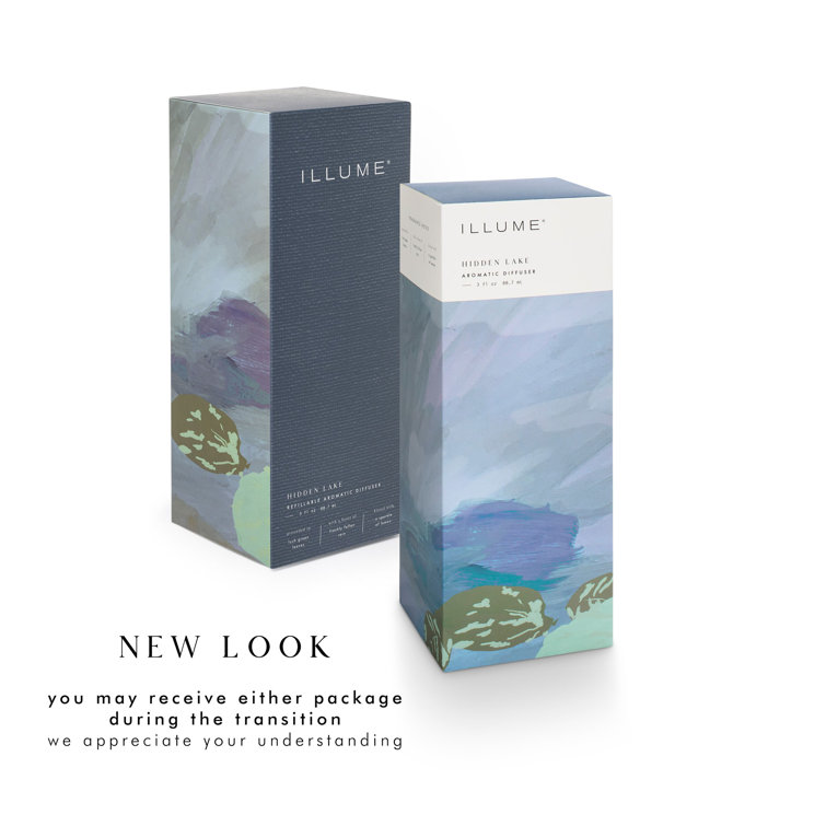 Hidden Lake Aromatic Reed Diffuser with White Cap