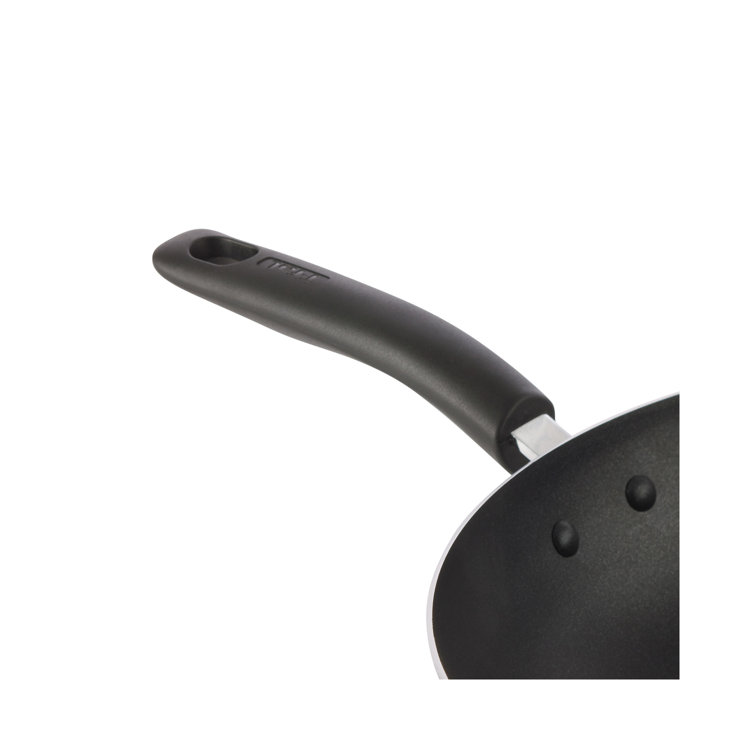 T-Fal 14" Black Nonstick Aluminum Wok with Helper Handle