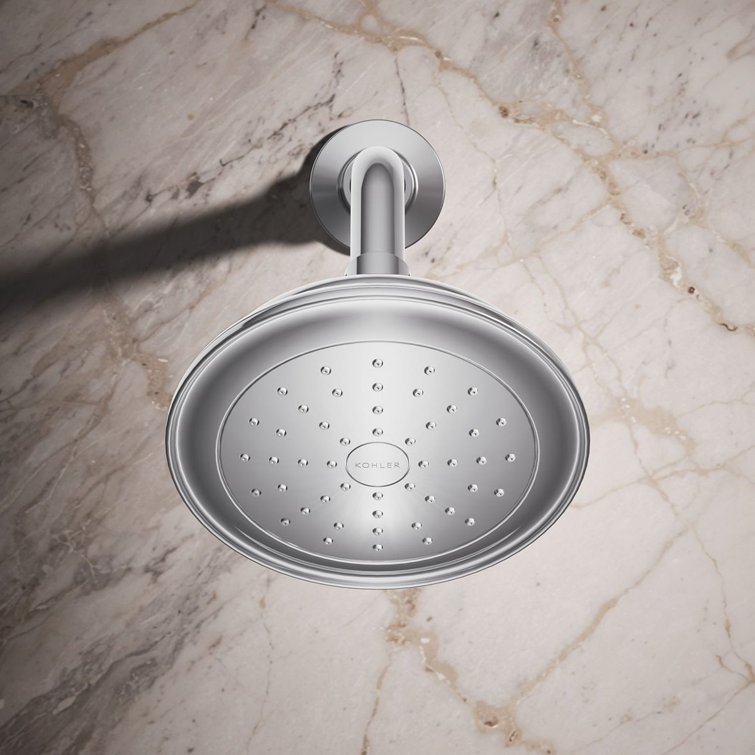 Polished Chrome Wall Mounted Handheld Shower Head