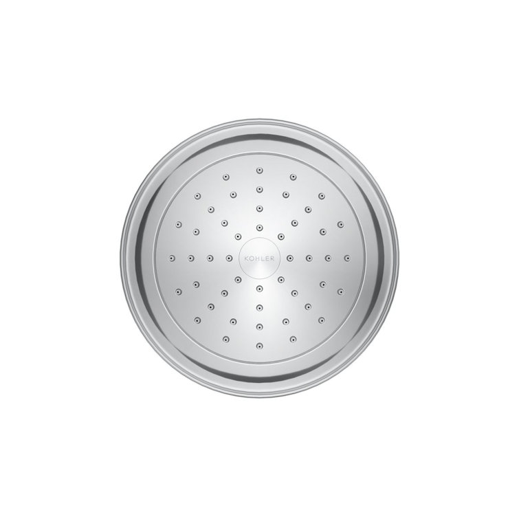 Polished Chrome Wall Mounted Handheld Shower Head