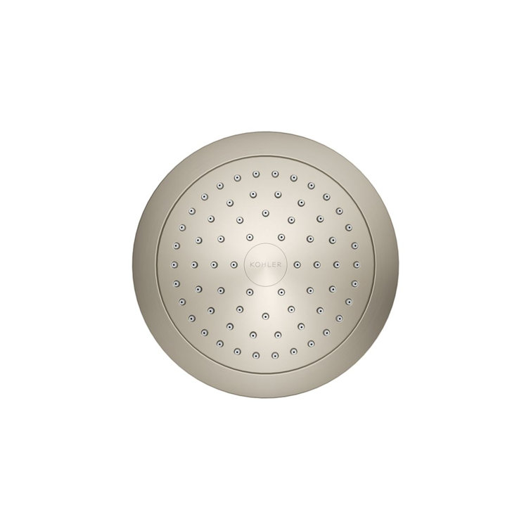 Kohler Brushed Nickel Wall Mounted Single-Function Showerhead