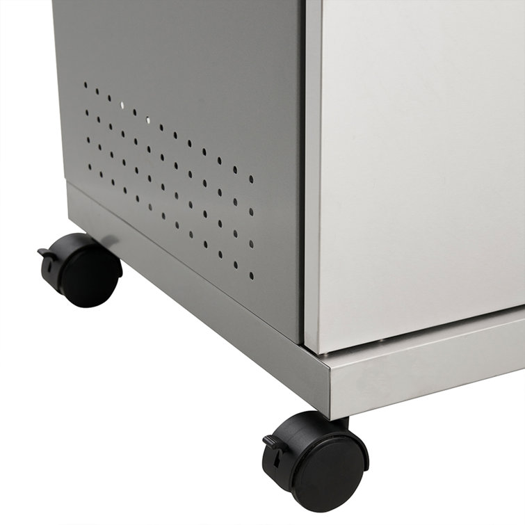Mesa 300 Stainless Steel 3-Burner Propane Gas Grill with Side Burner