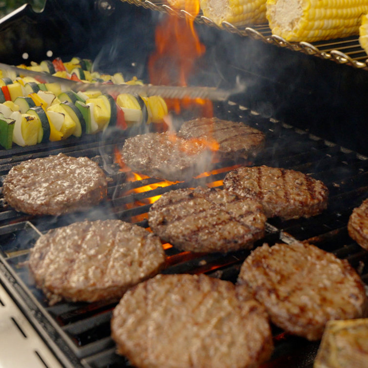 Mesa 300 Stainless Steel 3-Burner Propane Gas Grill with Side Burner