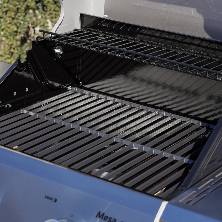 Mesa 2-Burner Stainless Steel Propane Gas Grill with LED Controls