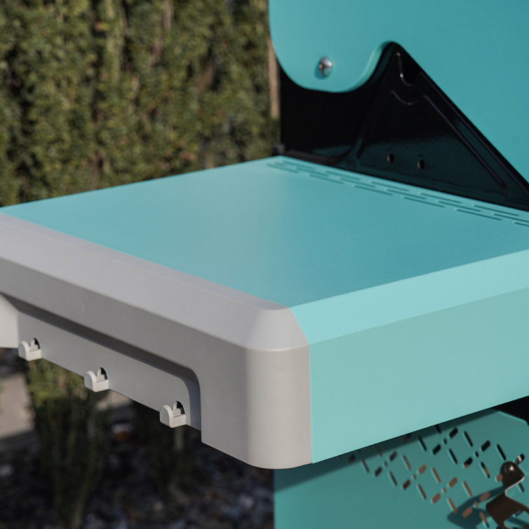 Mesa Jade Green 2-Burner Propane Gas Grill with LED Controls