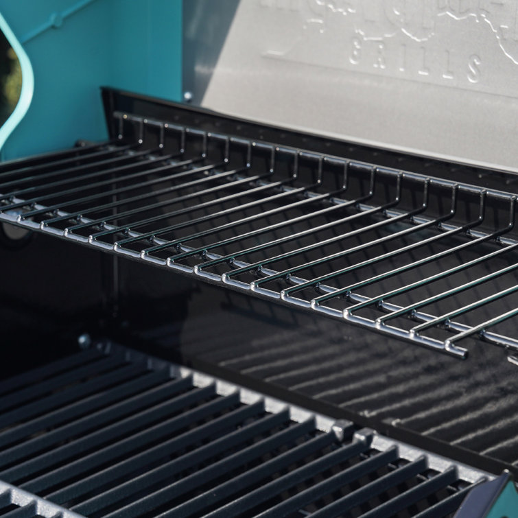 Mesa Jade Green 2-Burner Propane Gas Grill with LED Controls