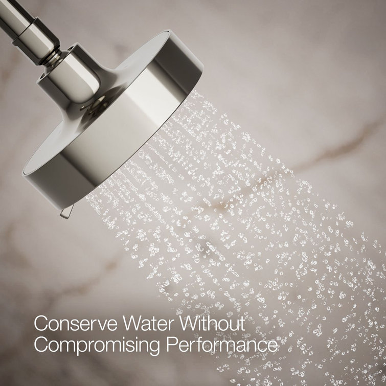 Purist Polished Nickel 5.5" Multifunction Wall-Mount Showerhead
