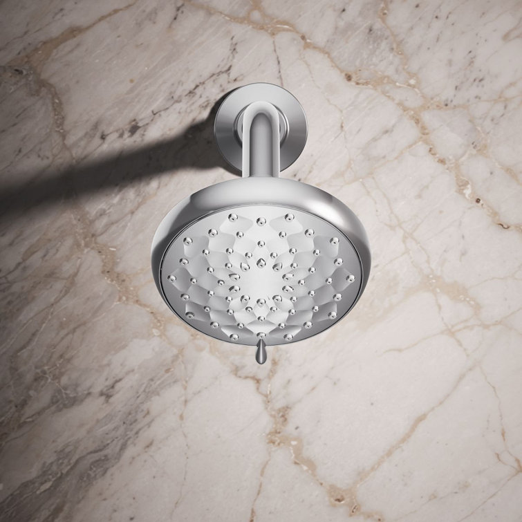 Pulse Chrome Multi-Function Wall Mounted Showerhead