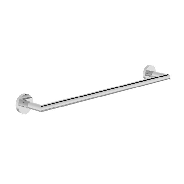 Identity Chrome 18-Inch Wall-Mounted Metal Towel Bar