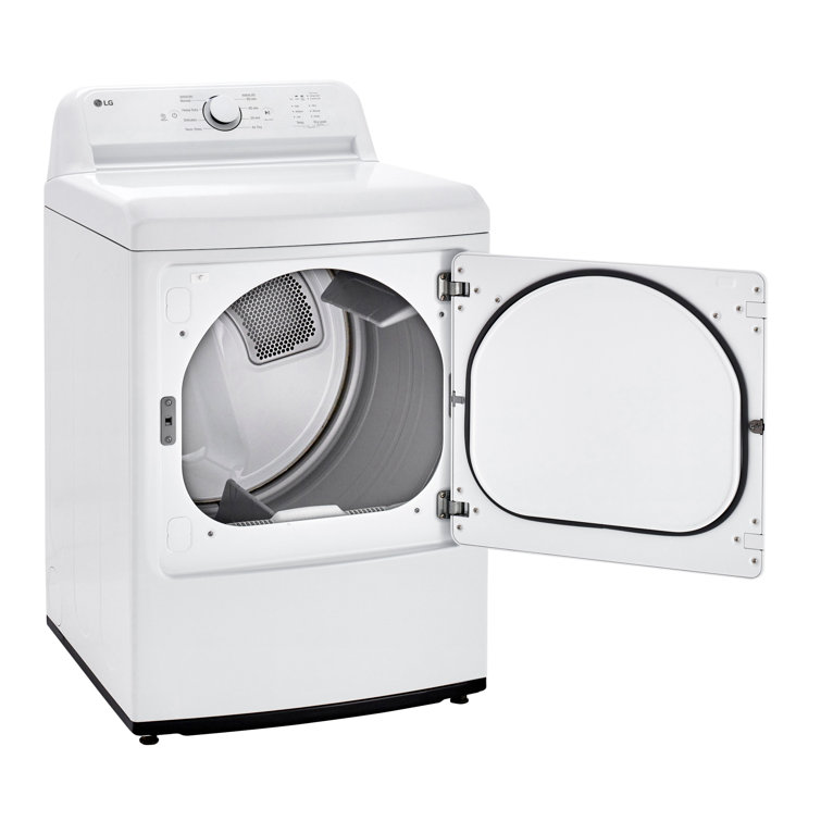 7.3 Cu. Ft. White Smart Electric Dryer with Moisture Sensing
