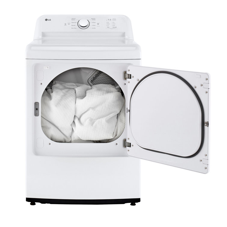 7.3 Cu. Ft. White Smart Electric Dryer with Moisture Sensing