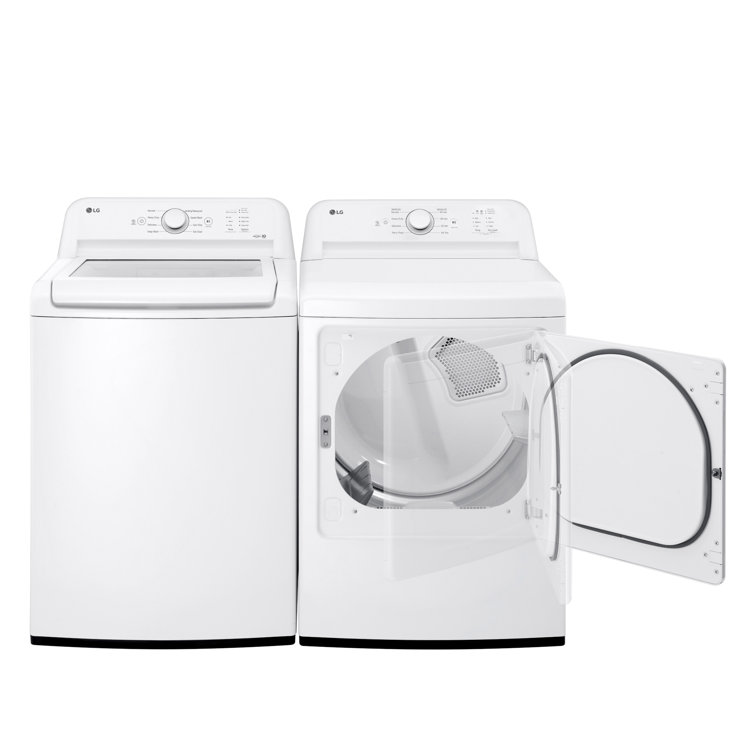 7.3 Cu. Ft. White Smart Electric Dryer with Moisture Sensing